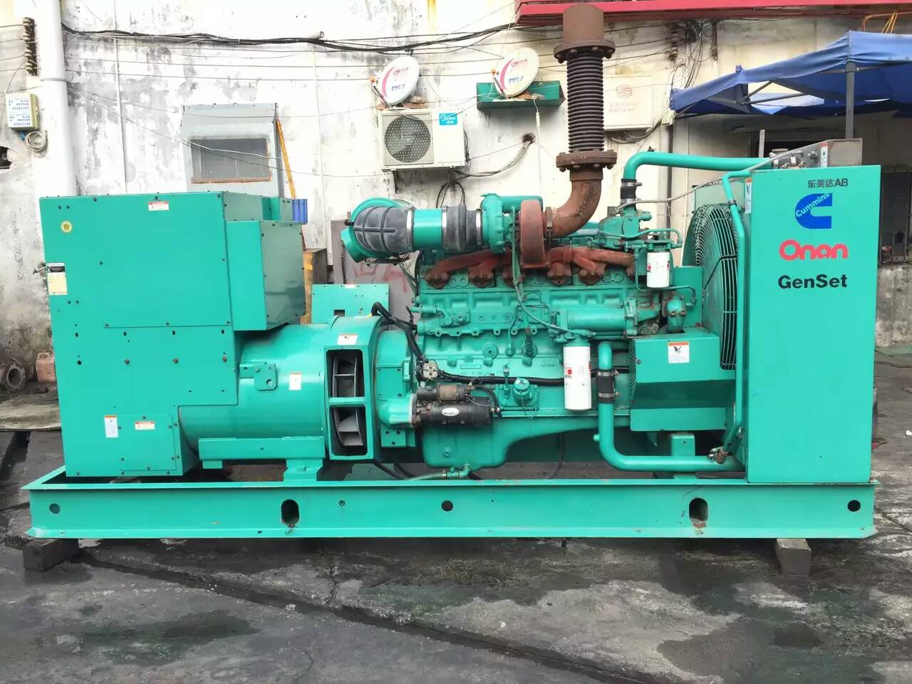 阳日镇租赁发电机-柴油发电机不正常冒烟的原因